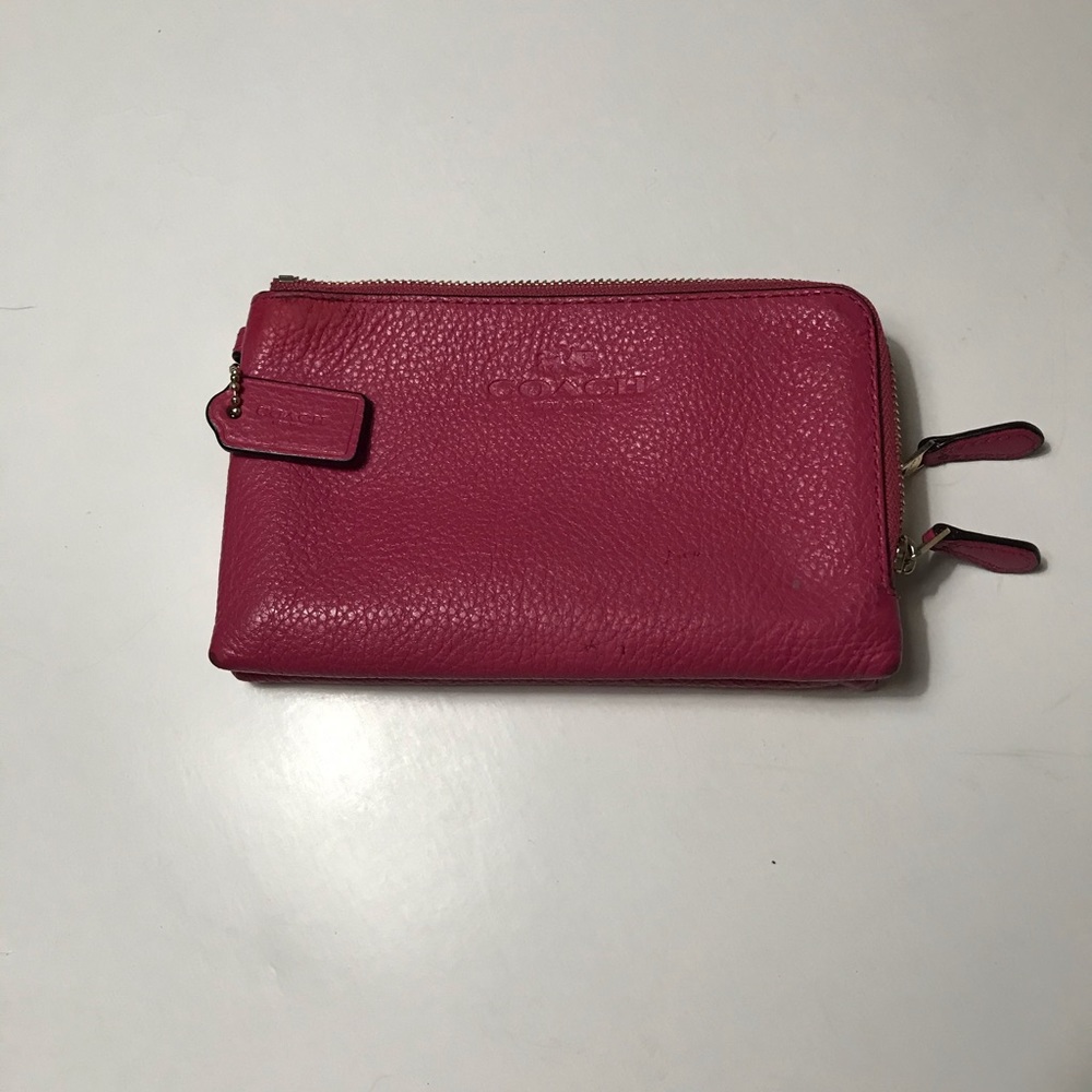 Coach Women’s Small Double-Zip Wristlet